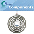 6 inch 4 Turns Surface Burner Element for Range, Stove & Cooktop M2537