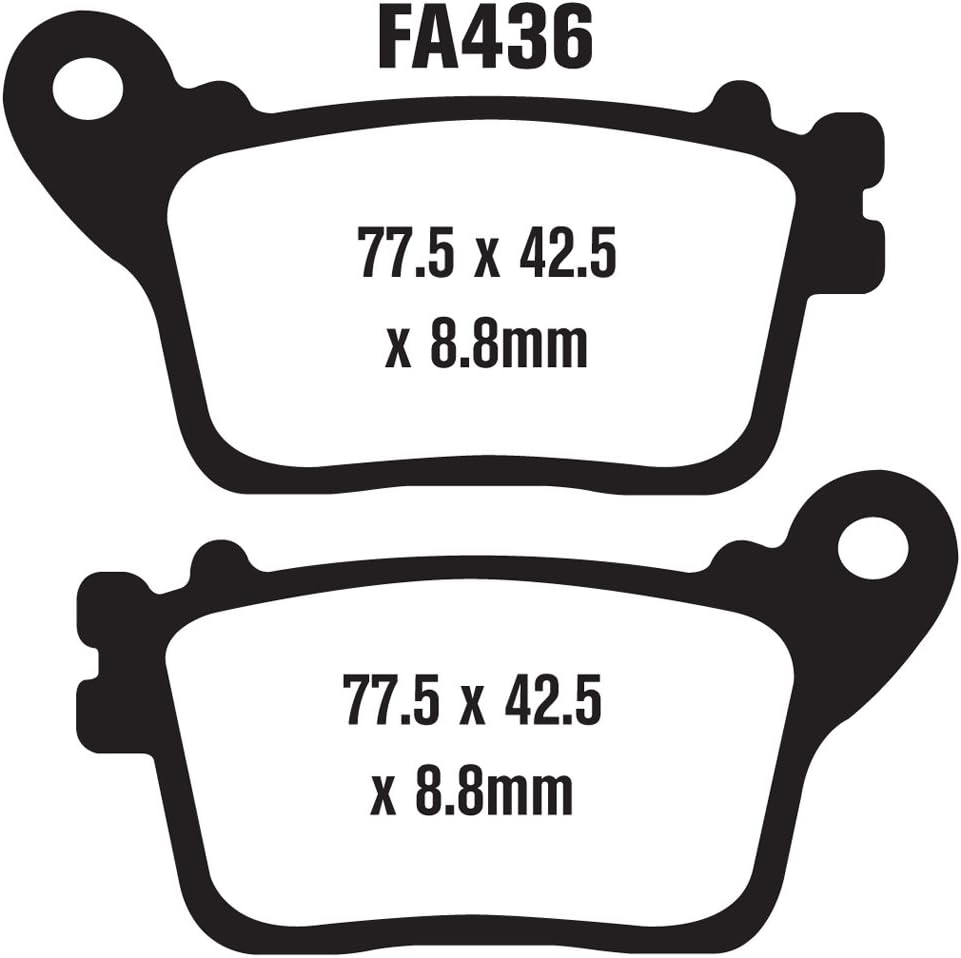 Complete Double-H Sintered Brake Pad Change Kit C14357