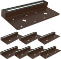 8-Pack 7 Inch 4W LED Hardscape Paver Light, IP65 Waterproof, Soft White 2700K Z3217