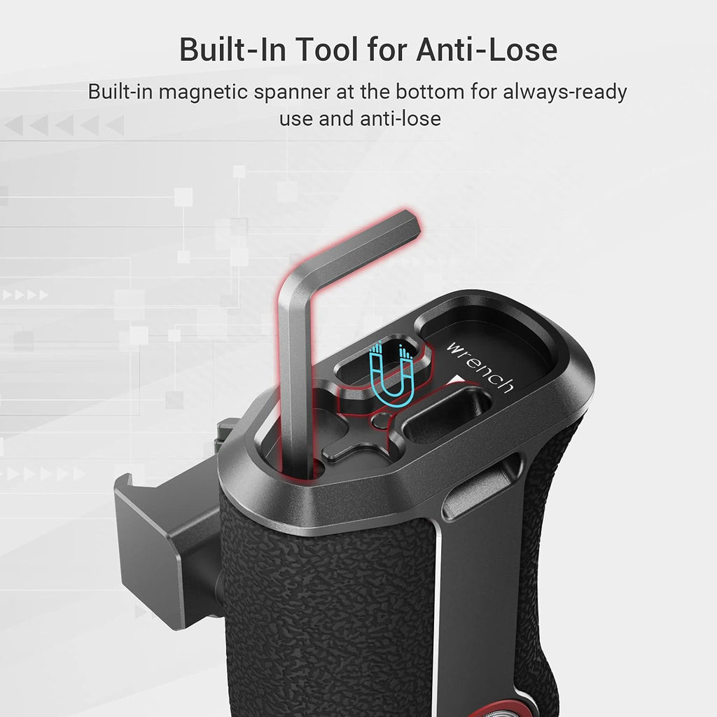 Push-Button Rotating NATO Handle with Built-in NATO Rail L379