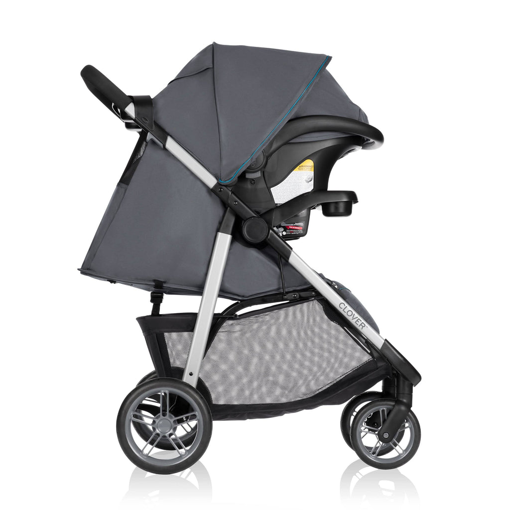 Atlantic Chevron Blue Travel System with Infant Car Seat H451