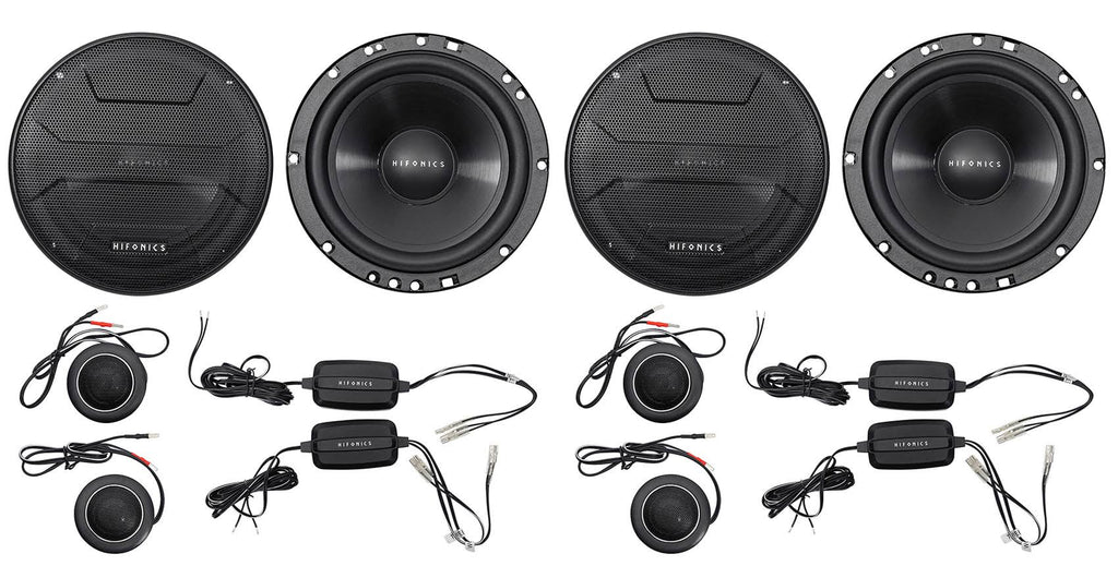 2-Pairs 400 Watt Component Car Audio Speakers W627300