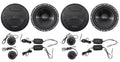 2-Pairs 400 Watt Component Car Audio Speakers W627300