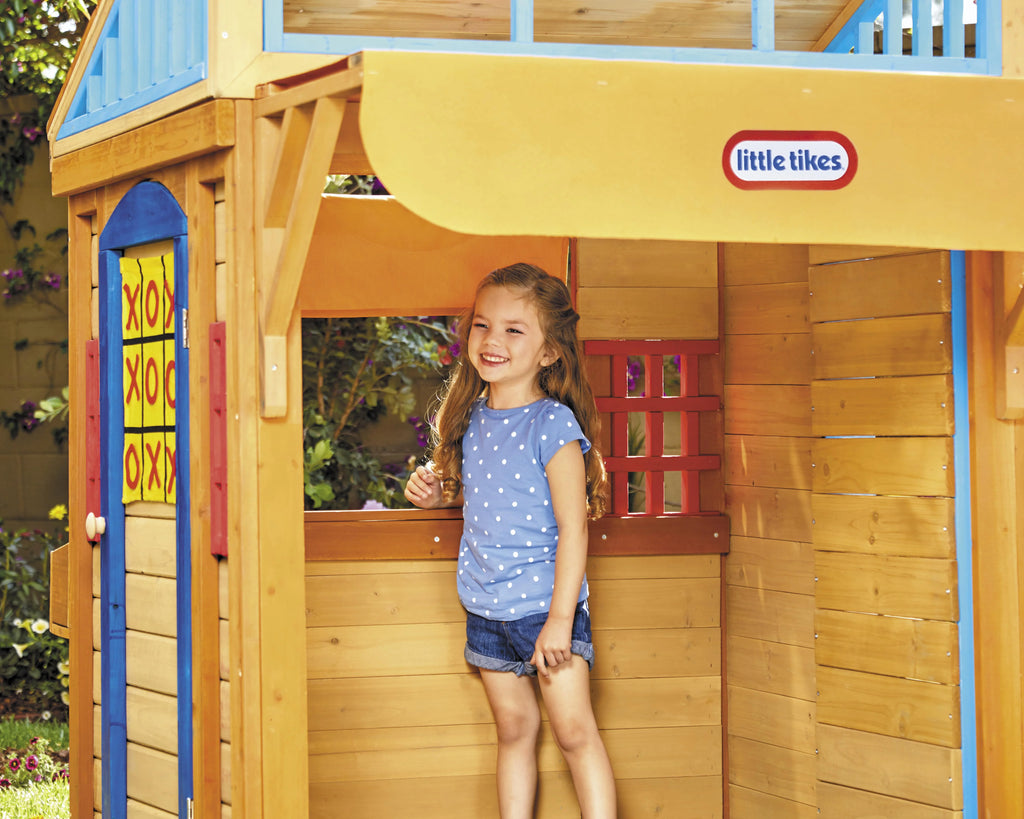 5-in-1 Wooden Game House N60204