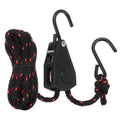 3/8" (10mm) Tie Down Ratchet Rope Hanger Metal Gear 9.8ft (3meter) Strap W3960