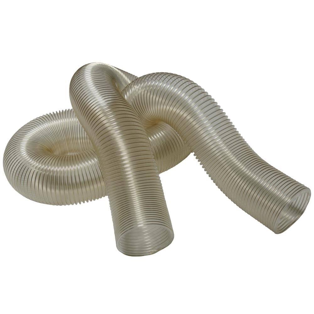 Clear PVC Flexduct 4x22 x 12 ft J7519