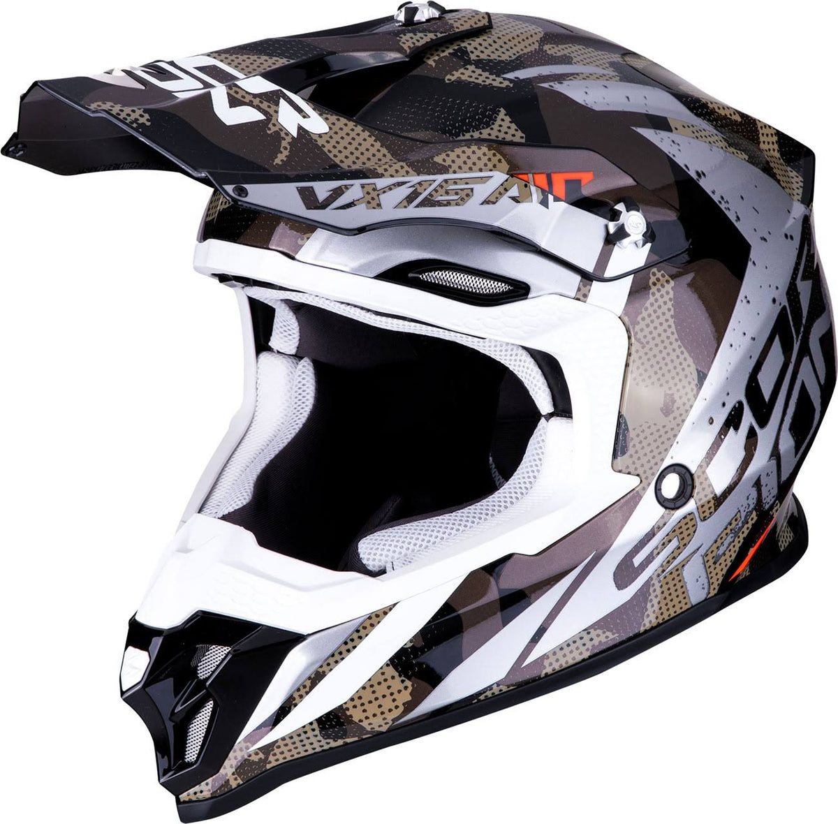 VX-16 Air Helmet Black / Silver Size M D107259