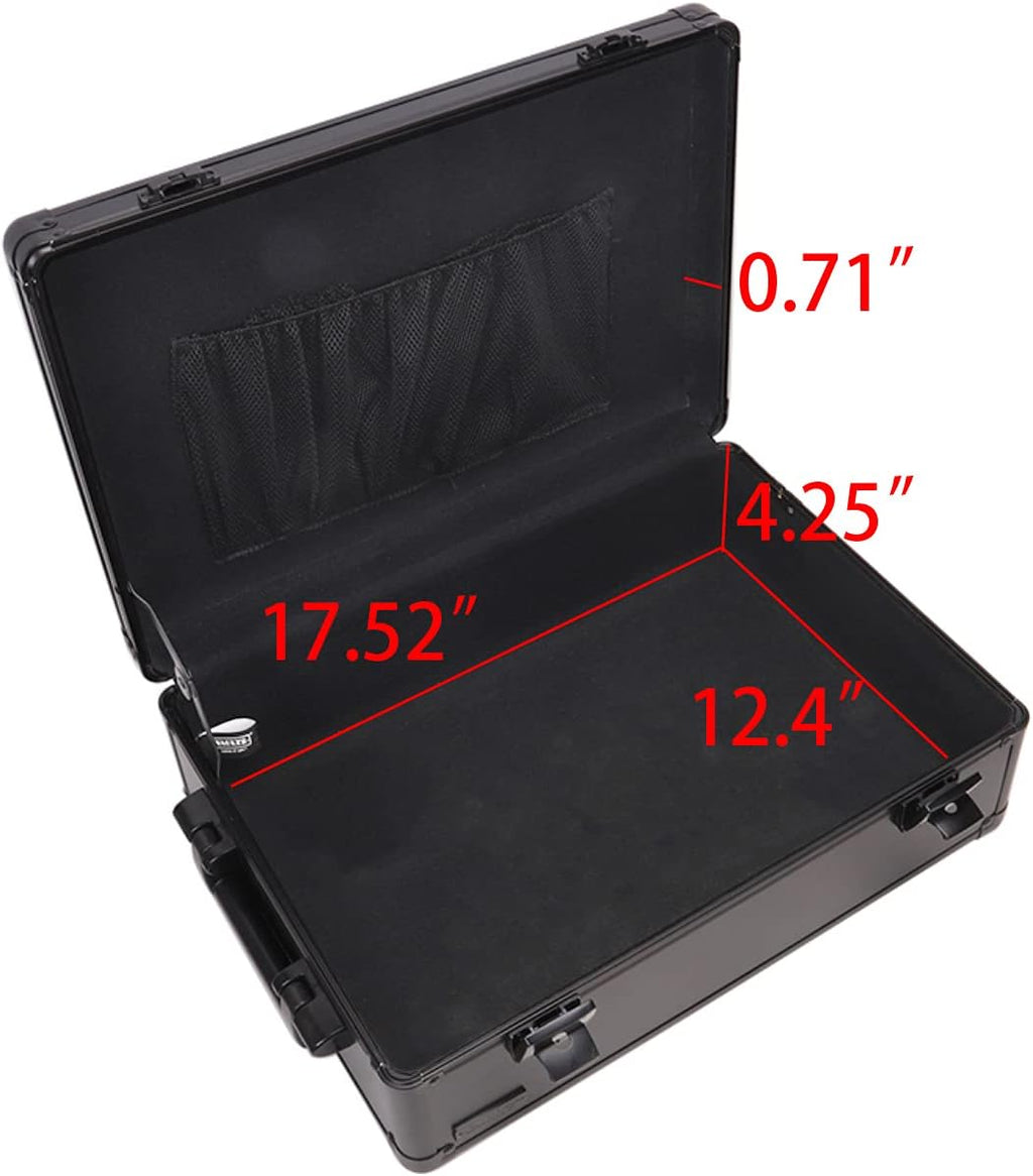 Black Storage Chest with Key Locks, Pack of 2 E9715