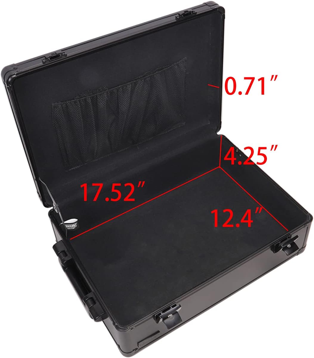 Black Storage Chest with Key Locks, Pack of 2 E9715