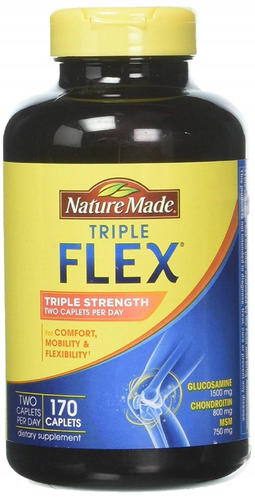 Triple Strength TripleFlex Caplets 150 Caplets A992554