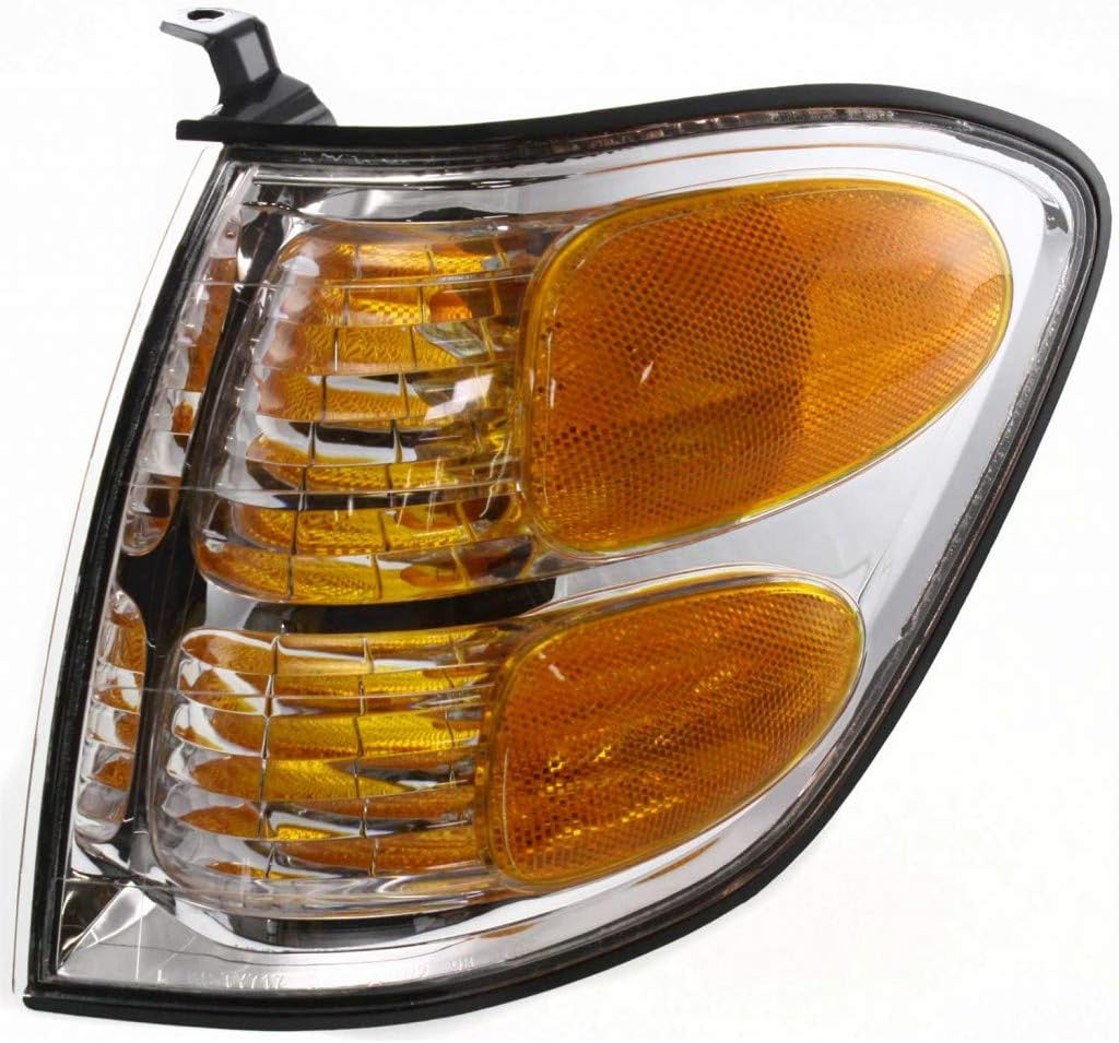 Corner Signal Light for Toyota Sequoia Passenger Side with Bulbs, Pack of 2 B16274