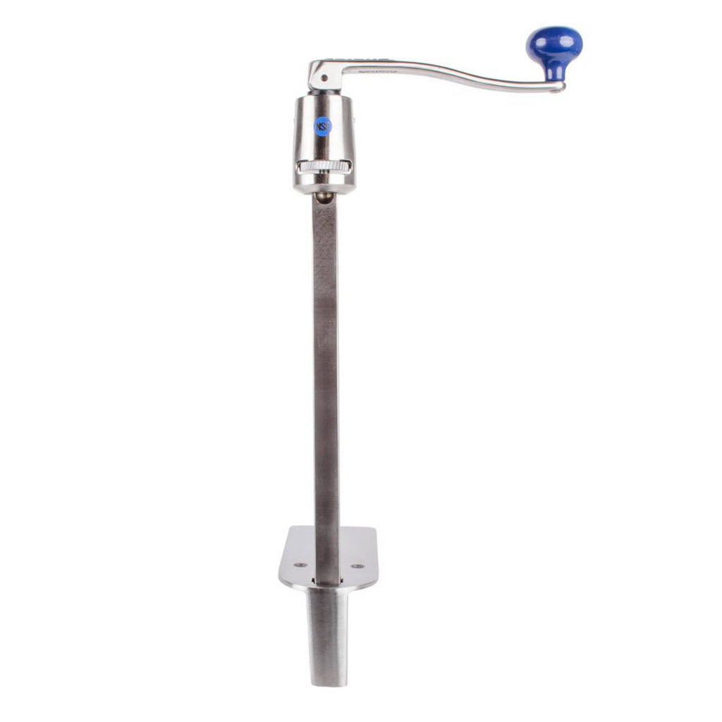 Stainless Steel Manual Can Opener with Base B4218