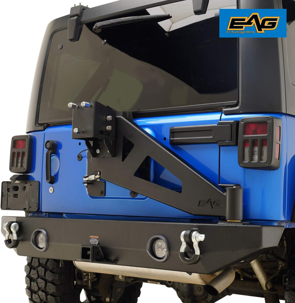 Rear LED Bumper with Tire Carrier B58955