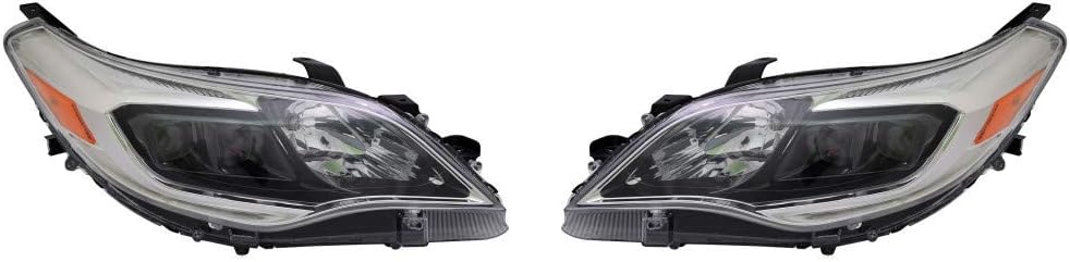 Halogen Headlight Pair for Toyota Avalon 2016 2017 2018 J41627