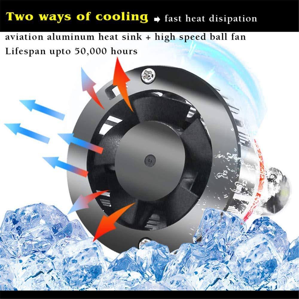 H13 9008 LED Headlight Bulbs, 6000K Xenon White L5541