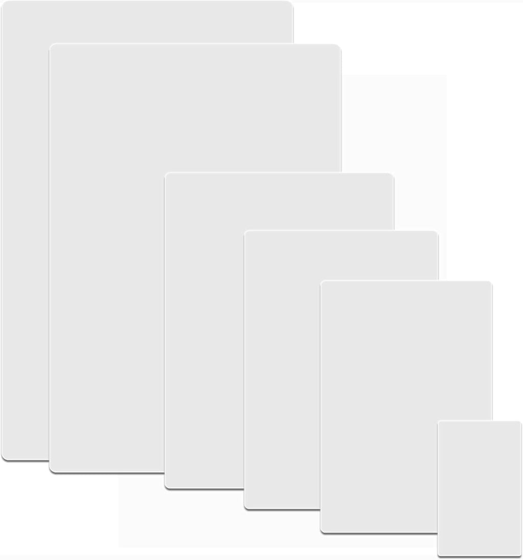 350-Pack Clear Thermal Laminating Pouches, 7 Sizes N66656