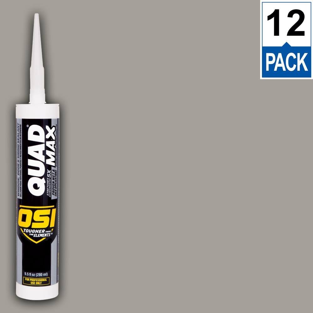 Gray 10oz Window Door Sealant Caulk 12ct U876