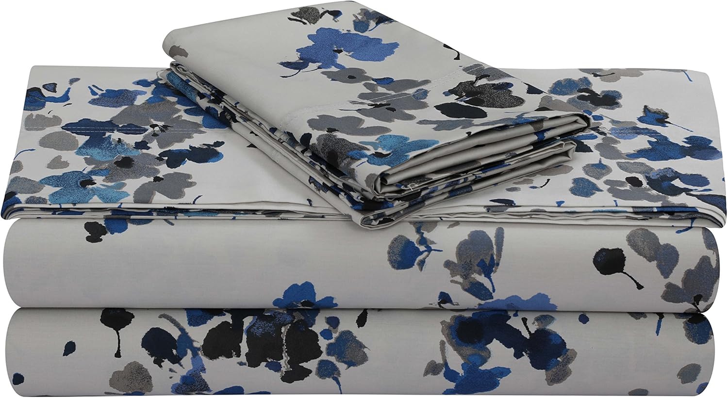 Cal King Cotton Printed Sheet Set C405