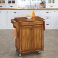 Warm Oak Kitchen Cart K666570