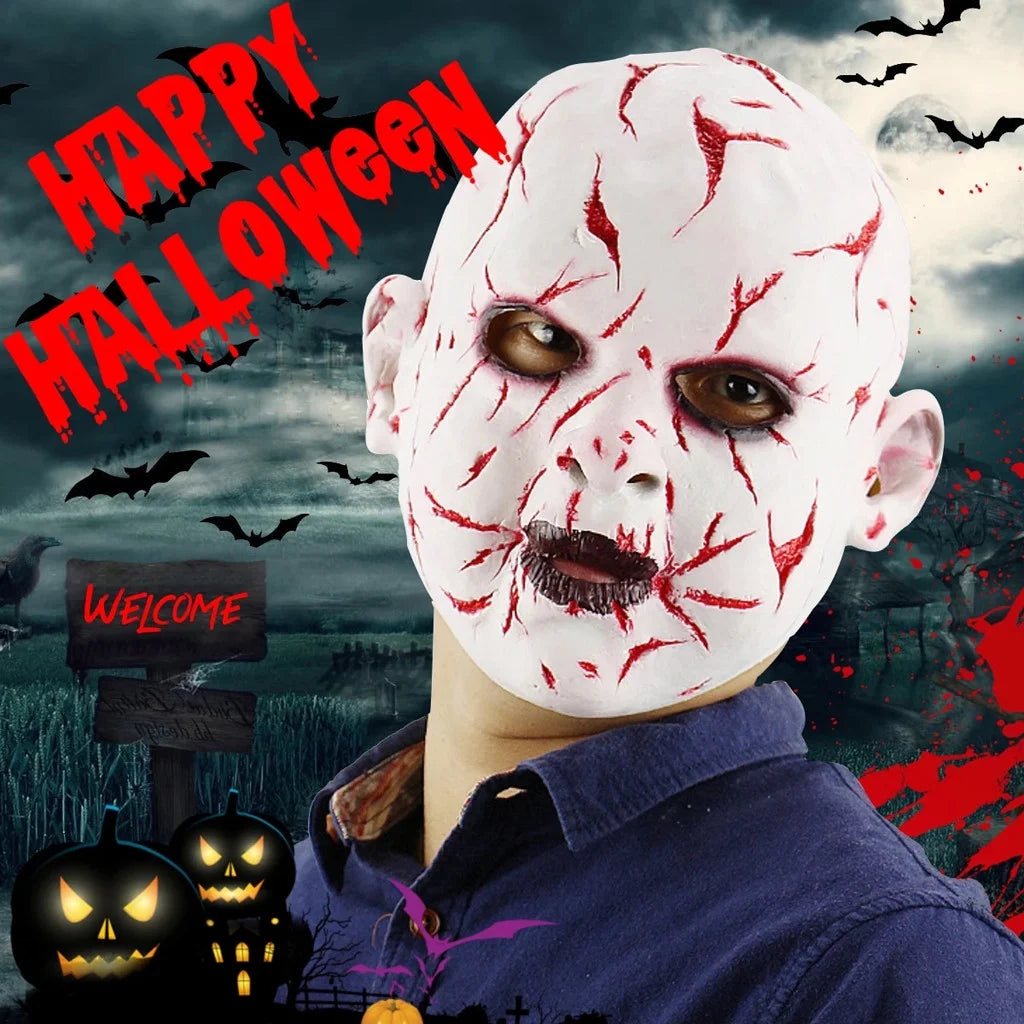 Plastic Halloween Horror Doll Pool Toy I615
