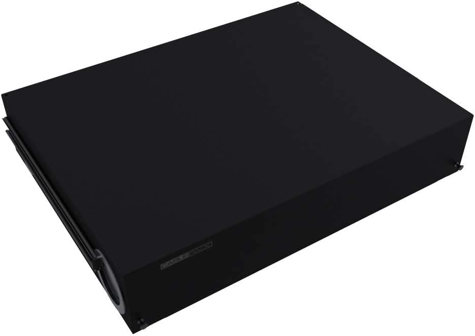 1U Telescoping Rackmount Fiber Enclosure 24-Core Black J299