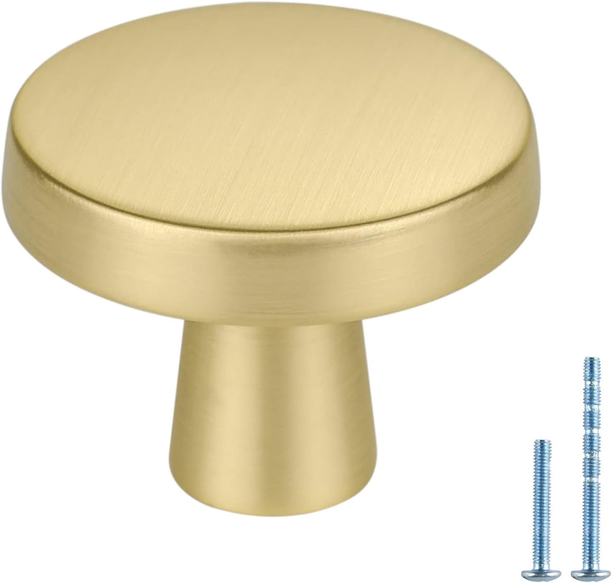 10 Pack Matte Black Mushroom Cabinet Knobs J908297