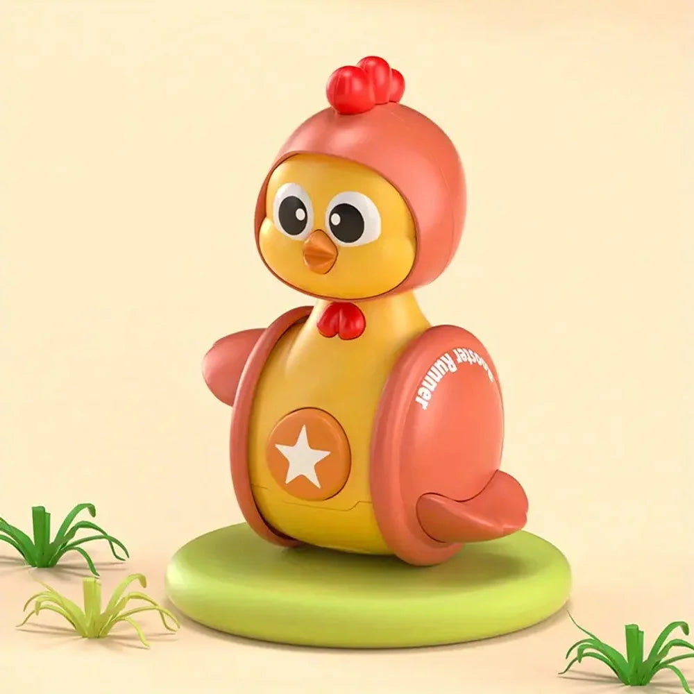 3Pcs Musical Cartoon Tumbler Baby Toys I538