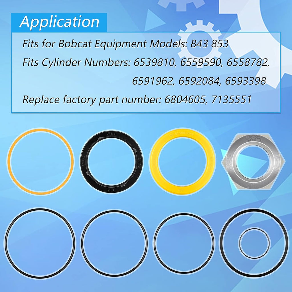 Tilt Hydraulic Cylinder Seal Kit M8600