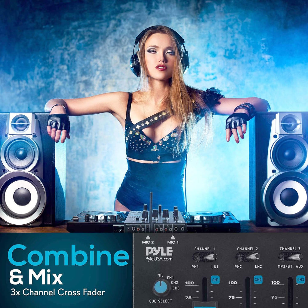 3 Channel Bluetooth DJ Controller Sound Mixer Z274087