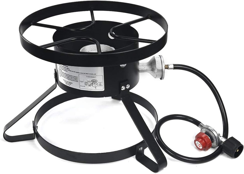 High-Pressure Single Burner Outdoor Stove Gas Propane Cooker V8923