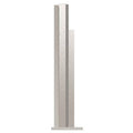 Polished Stainless 24x22 High 1-1/2x22 Square Counter/Partition Corner Post L7427