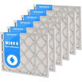 6 Pack MERV 8 Pleated Air Filters U9191