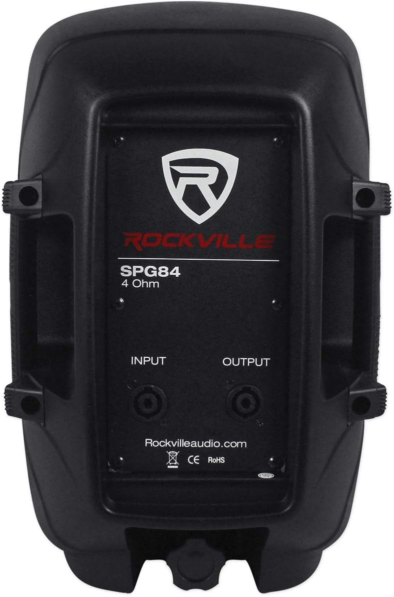 8 Passive 800W PA Speakers ABS Cabinet 4 Ohm F39124