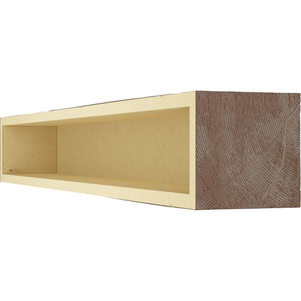 Aged Pecan Faux Wood Fireplace Mantel Y805925