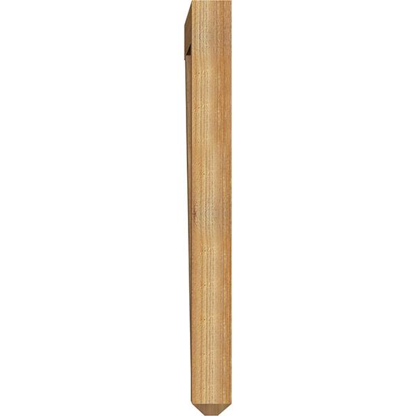 4x22W x 30x22D x 42x22H Rough Sawn Western Red Cedar Bracket X6866