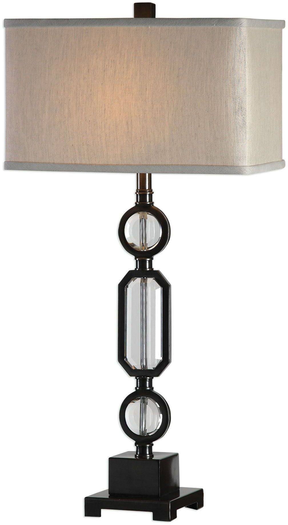Bronze Crystal Lamp I964