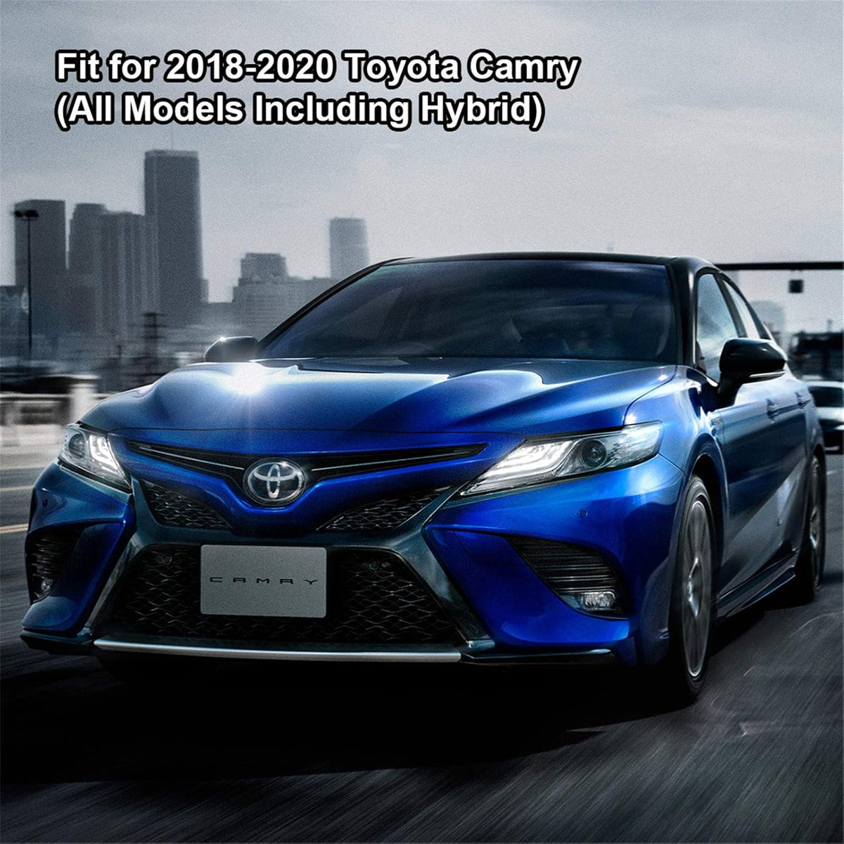 Black TPE Cargo Trunk Mat for Toyota Camry M455