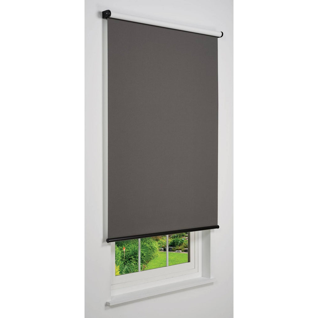 Dark Grey Cordless Blackout Roller Shade A240