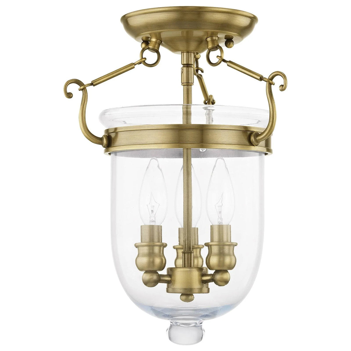 Black Ceiling Mount Light B3147
