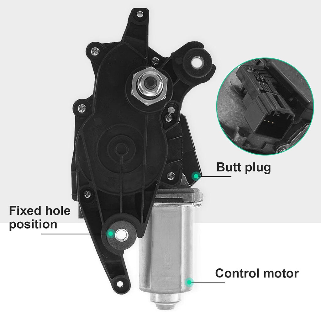 Windshield Wiper Motor Rear Pack of 2 E543