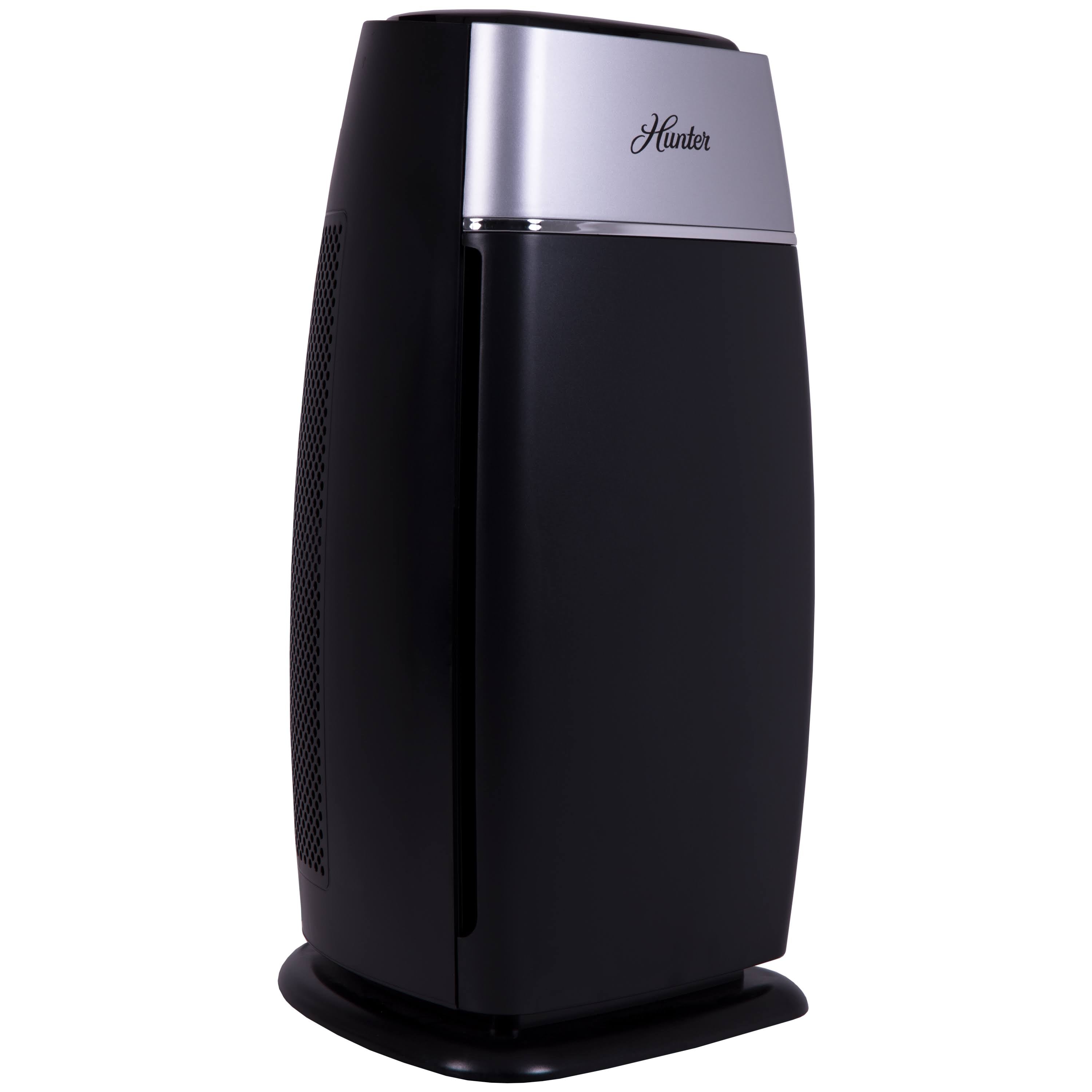 Black/Silver HEPA Tower Air Purifier F2064