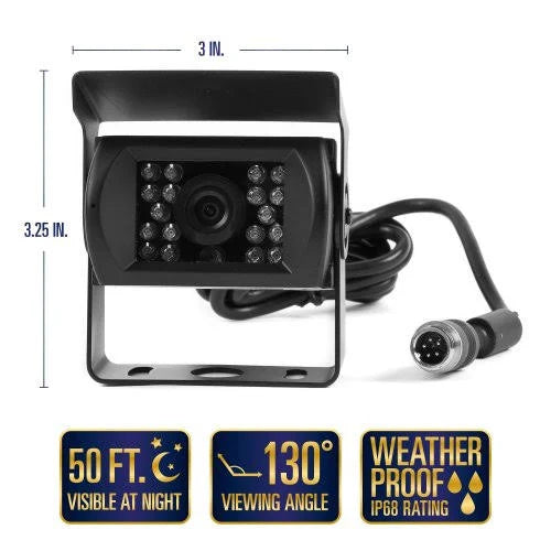 Rear View CCD Back Up Camera with 18 Built in Infra-reds Y5155