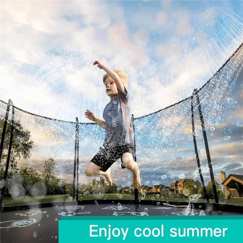 Trampoline Sprinkler Water Sprayer Toy Accessories 39.4ft D99126