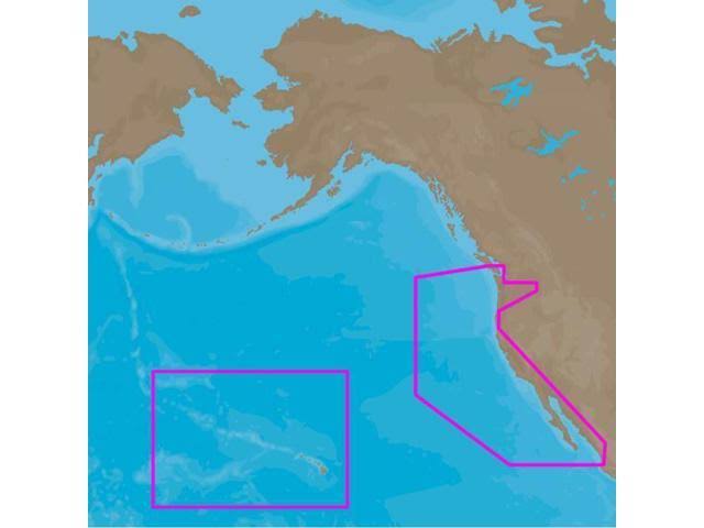 USA West Coast & Hawaii Chart X98806