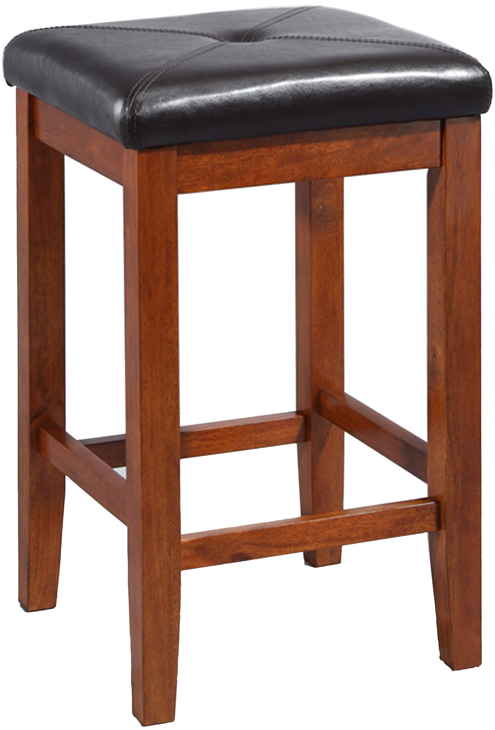Cherry Square Counter Stool, 2 count L96431