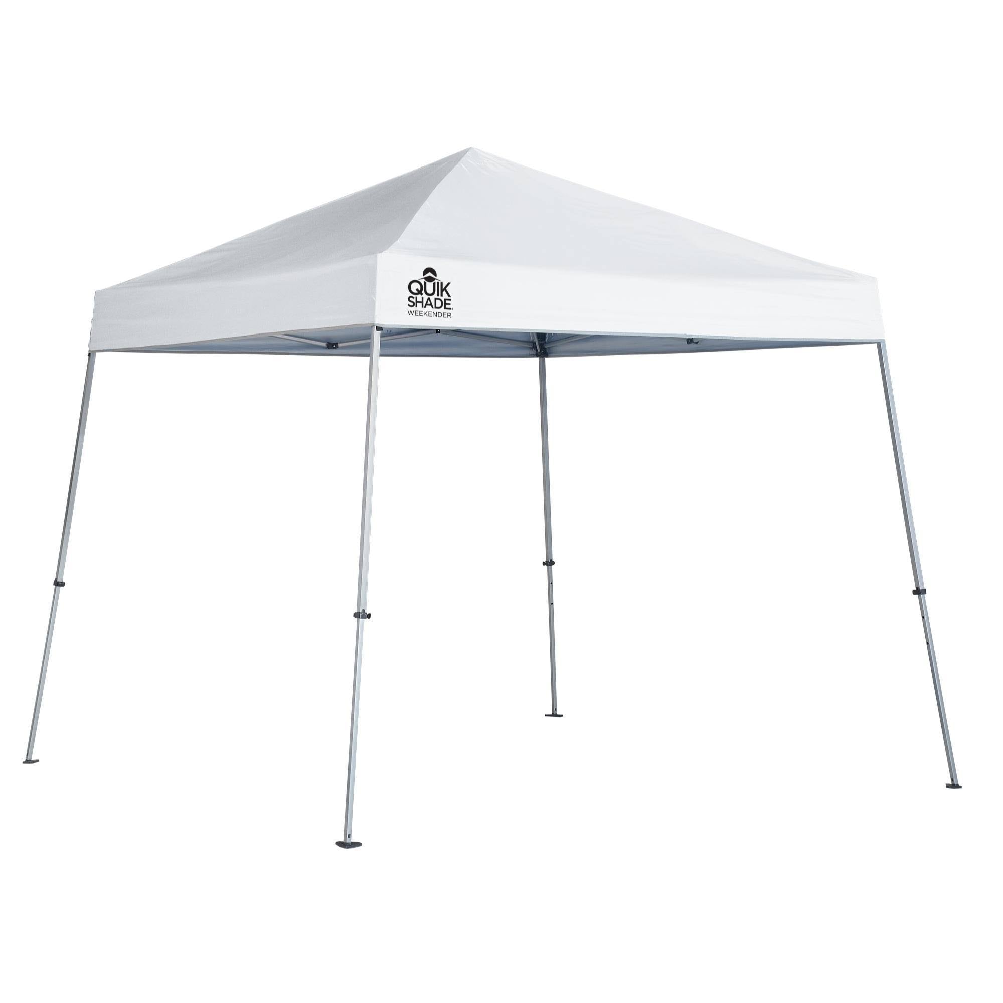 10x10 ft Slant Leg Canopy White M3666