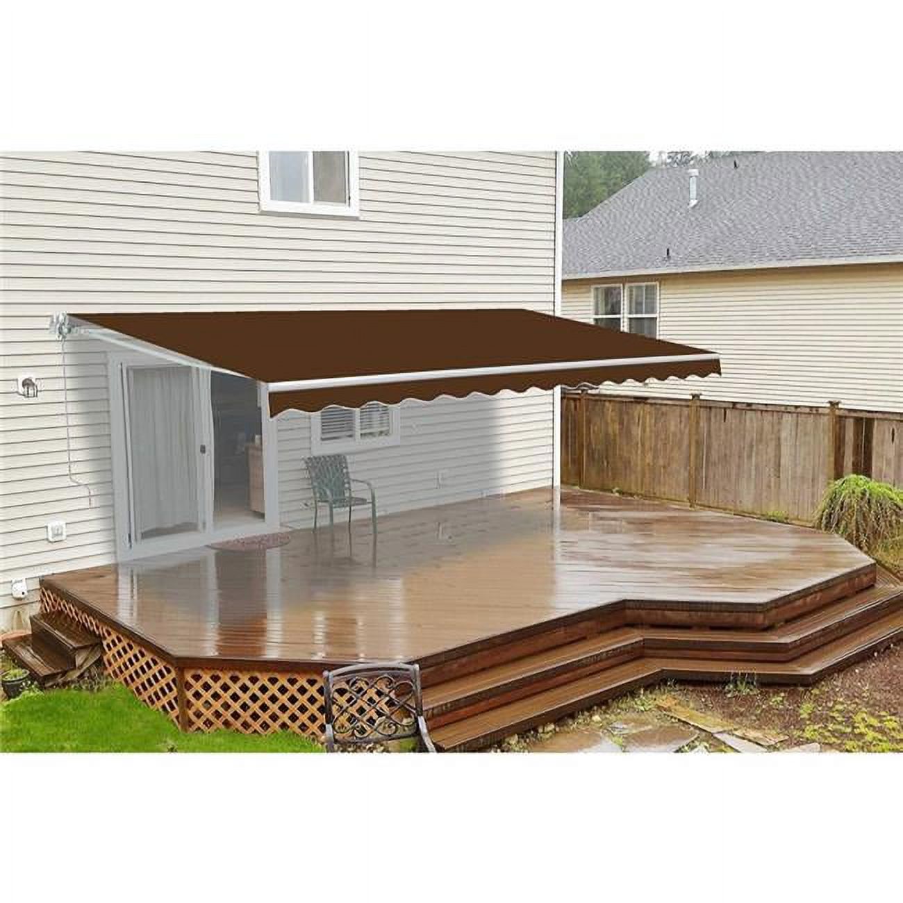 Fabric for 16X10 Retractable Awnings Brown F511400