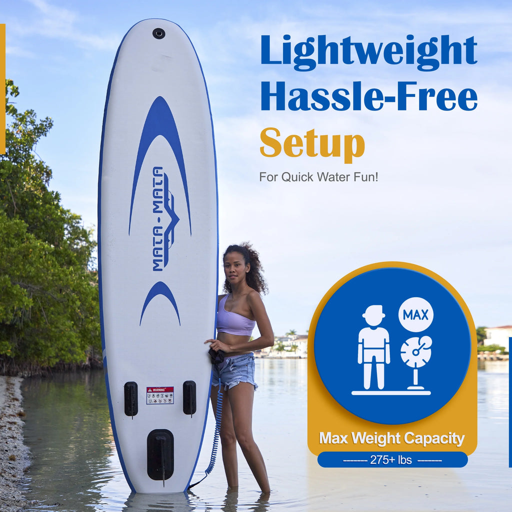 Blue Stream 10' Stand Up Paddle Board with Backpack F51079