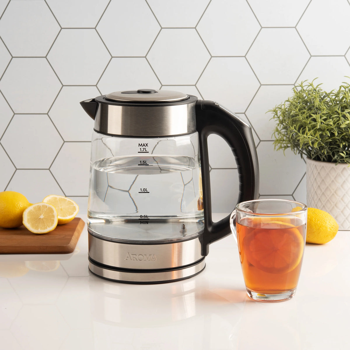 1.7L Digital Glass Water Kettle G8948