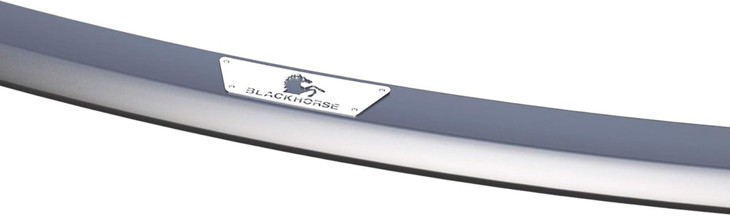 Matte Black Aluminum Rear Bumper Guard U9316